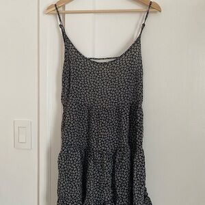 Brandy Melville Floral Spaghetti Strap Dress